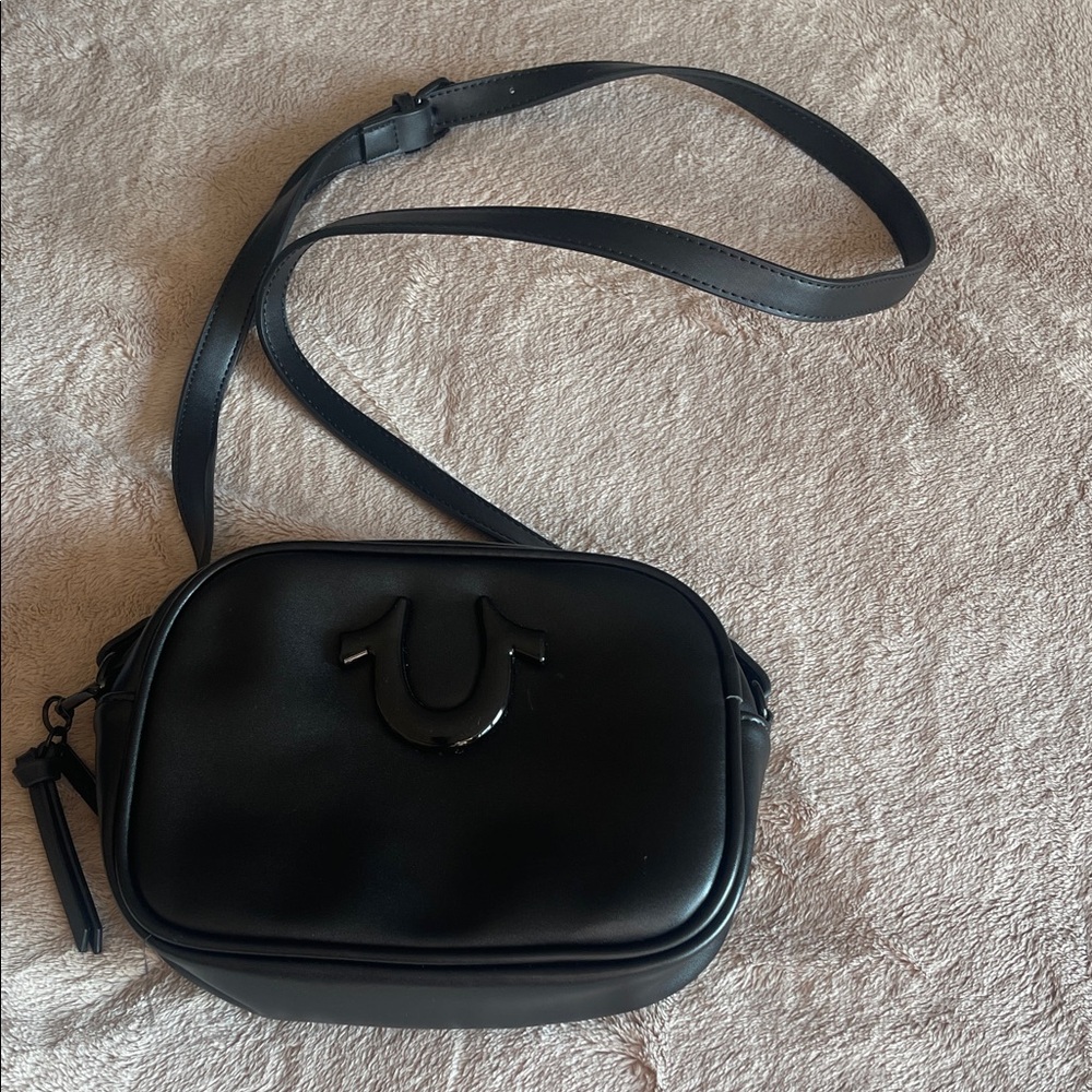 True Religion Black Crossbody Bag